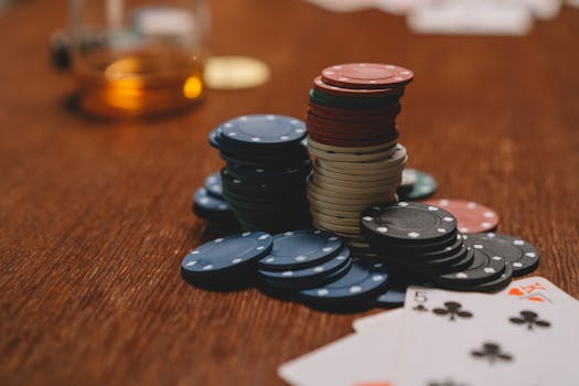 themed poker chips for a Halloween game